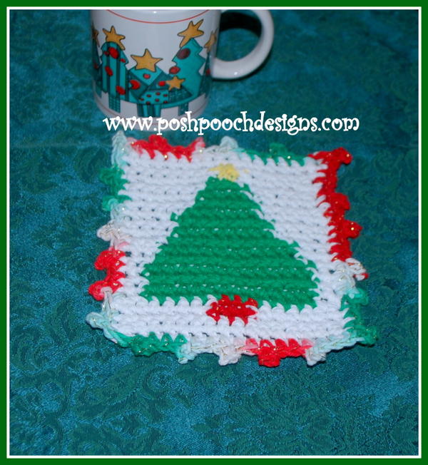 Christmas Tree Graph Coaster