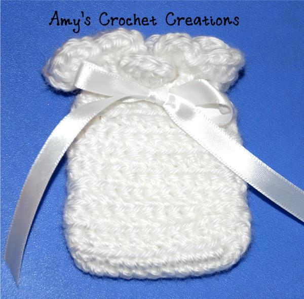 Crochet Wedding Favor Sachet Bag