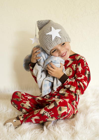 Kids' Twinkle Star Night Cap Pattern