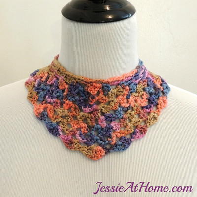 Crochet Statement Necklace