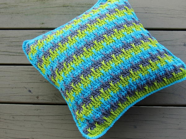 Textured Throw Pillow Cover