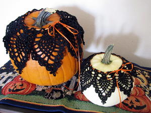 Pineapple Pumpkin Crochet Lace Pattern
