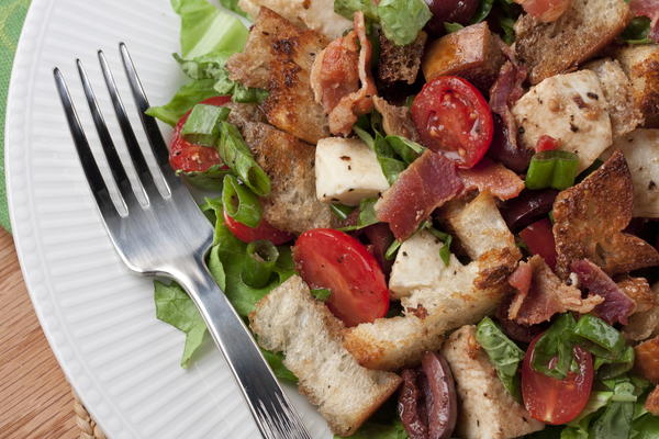 Italian BLT Bread Salad