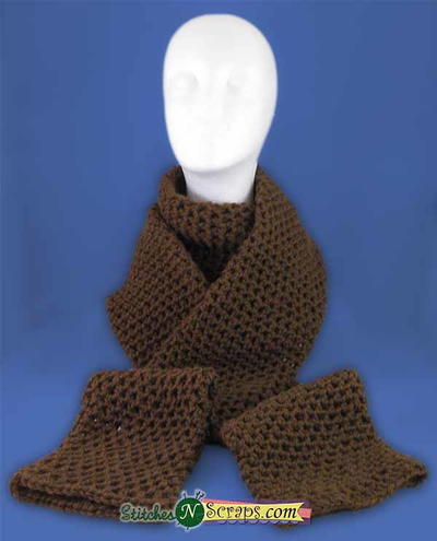 Crochet Tutorial: The Gentleman's Scarf - YARNutopia & More