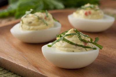 Italian Deviled Eggs