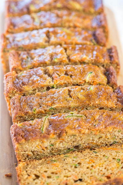 Super Moist Carrot Zucchini Bread