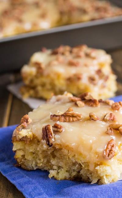 Perfect Picnic Pineapple Coconut Cake