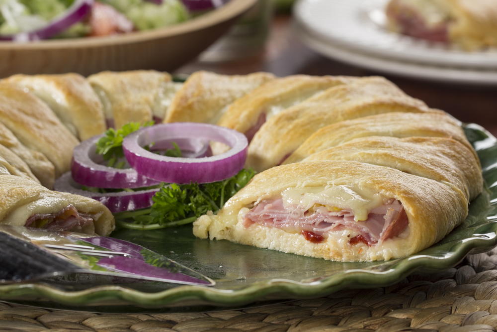 Layered Italian Crescent Ring-image