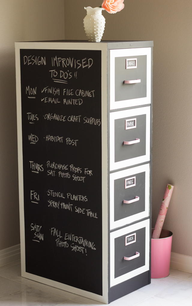 Craft Cabinet Makeover