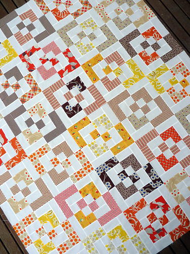 Bento Box Scrap Quilt