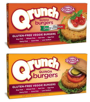 Qrunch Quinoa Burgers