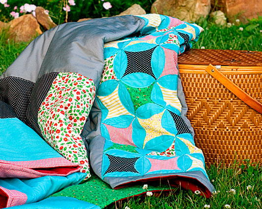 Church Picnic Quilt Pattern 