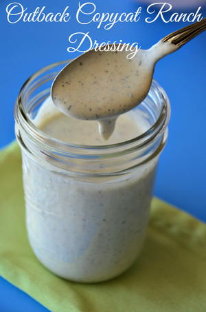 Outback Copycat Ranch Dressing