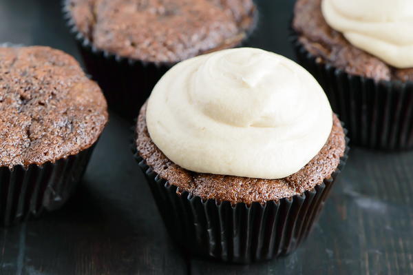 Chocolate Zucchini Cupcakes