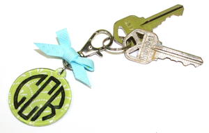 Monogram Keychain