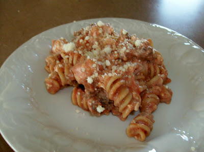 Slow Cooker Cheesy Noodle Bake | AllFreeCasseroleRecipes.com