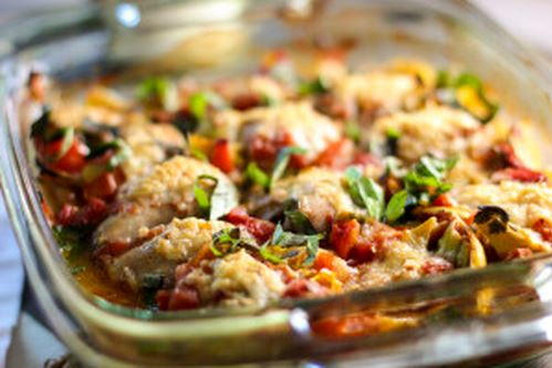 One Pot Italian Chicken Bake