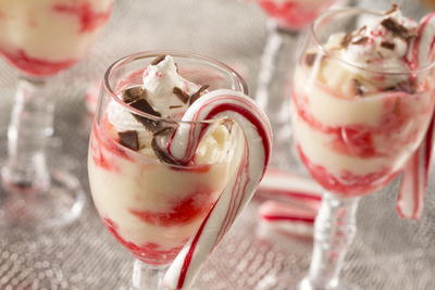 Peppermint Mocha Dessert Shooters