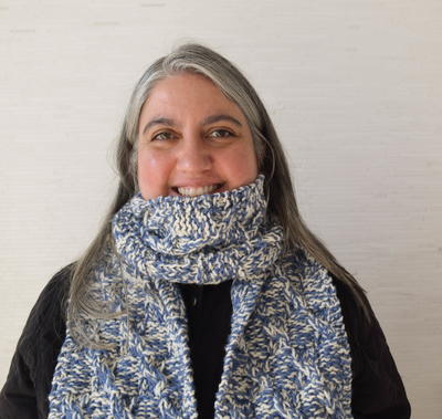 Checkerboard Cable Knit Scarf Pattern
