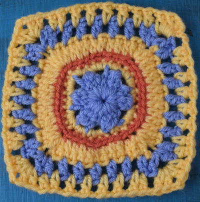 Marigold Granny Square Tutorial