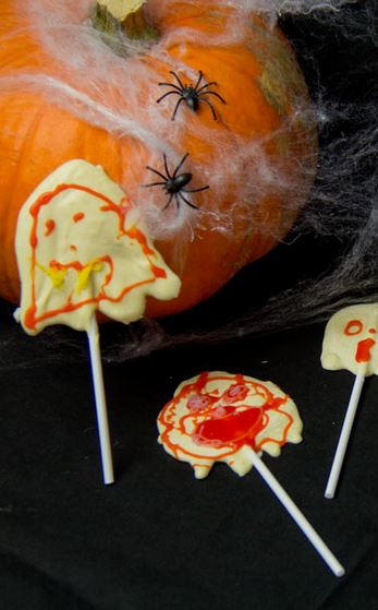 Ghost Lollipops