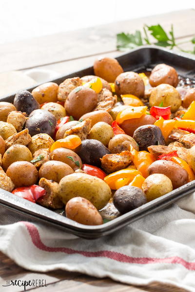 Chicken Fajita Sheet Pan Dinner