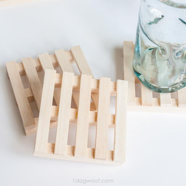 Wooden Pallet Coasters