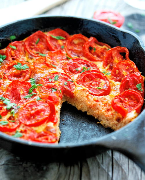 Summer Tomato Frittata