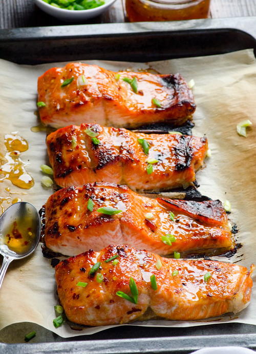 Baked Thai Salmon