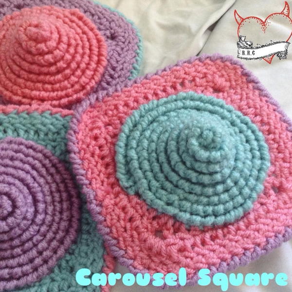 Crochet Carousel Square