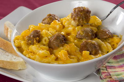 Meatball Mac & Cheese