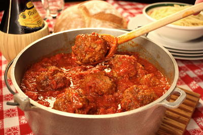 Meatballs and Sunday Sauce