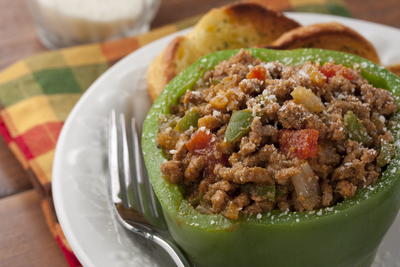 Meaty Stuffed Peppers