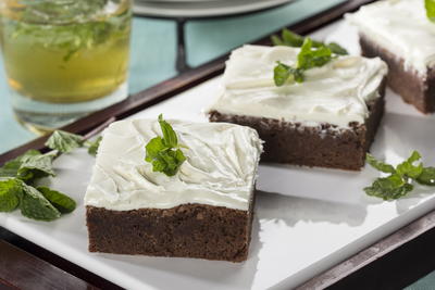 Mint Julep Brownies