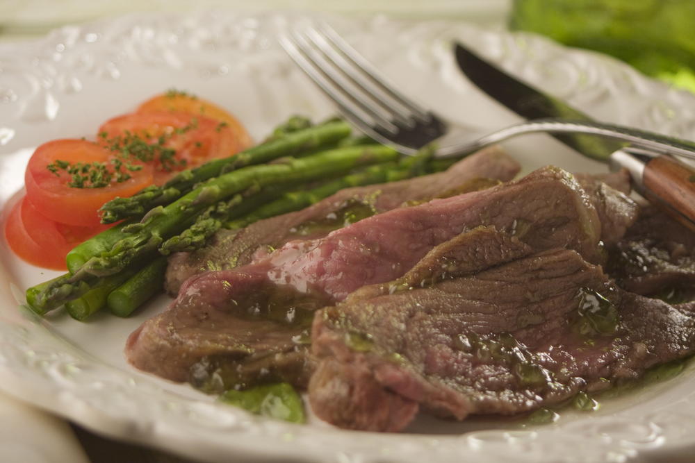 Mint Roasted Leg of Lamb | MrFood.com