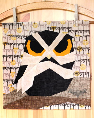 Owl Paper Piecing Block