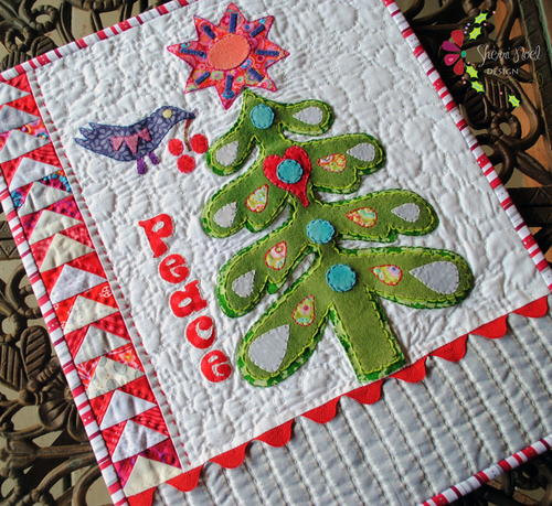 Warm Wishes Applique Quilt