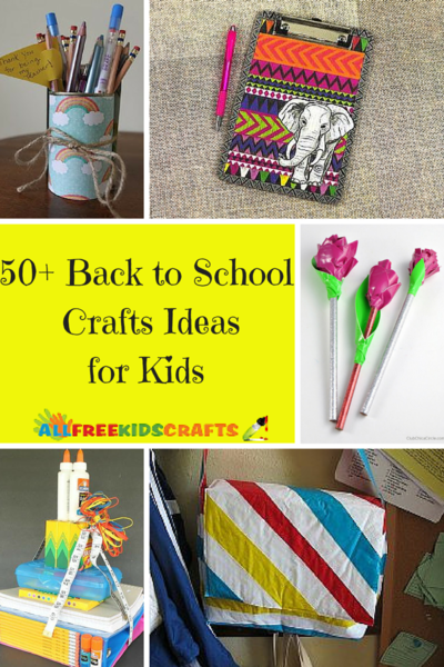 50+ Back to School Crafts Ideas for Kids