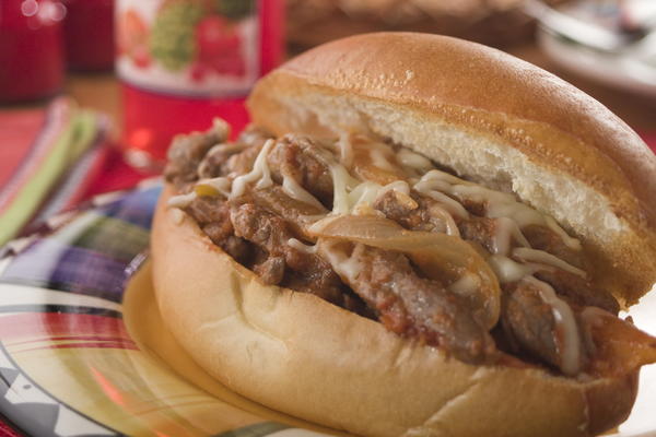 South of the Border Steak Sandwiches