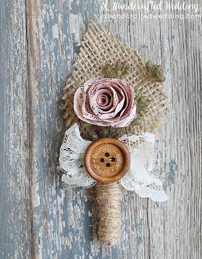 Beautiful Book Page Flowers