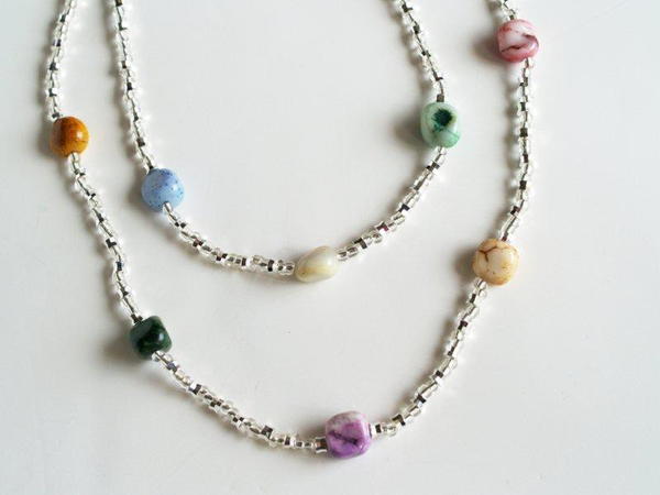 Gemstone Spectrum Necklace