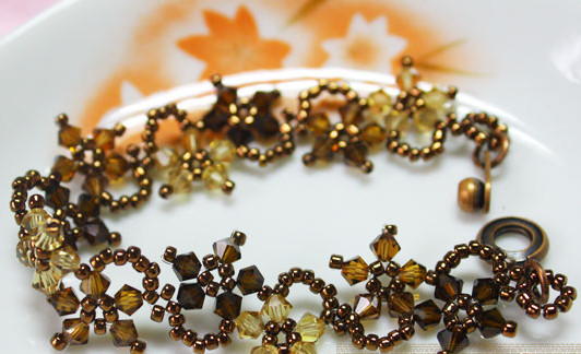 Floral Autumn Fantasy Bracelet