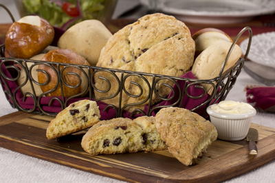 Old-Fashioned Cranberry Scones