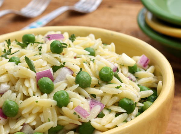 Orzo and Pea Salad