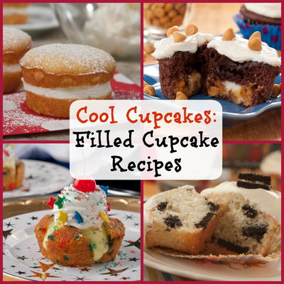 Cool Cupcakes: 6 Filled Cupcakes and More