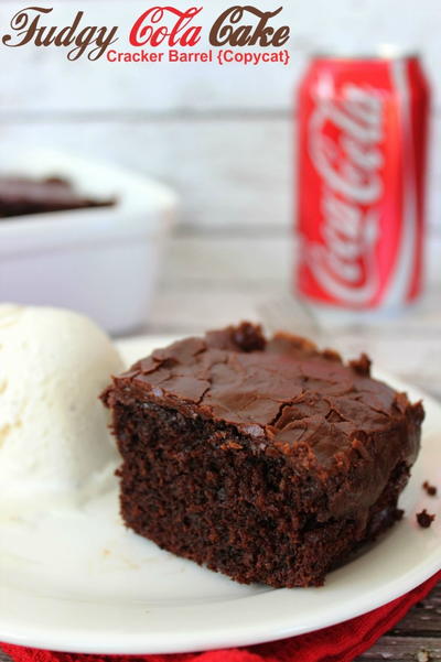 Copycat Cracker Barrel Coca Cola Fudge Cake 