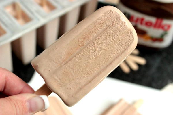 Nutella Cool Whip Popsicle