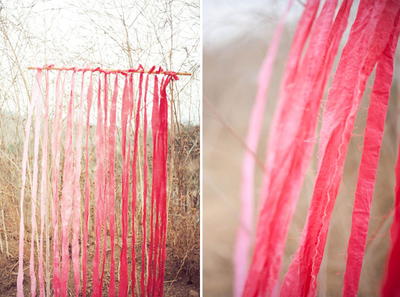 Simply Stunning DIY Ombre Backdrop