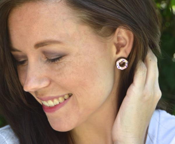 Donut Day DIY Earrings