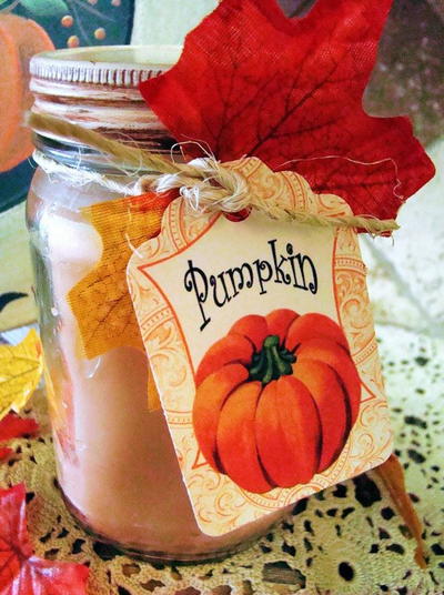 Pretty Pumpkin Hostess Gift